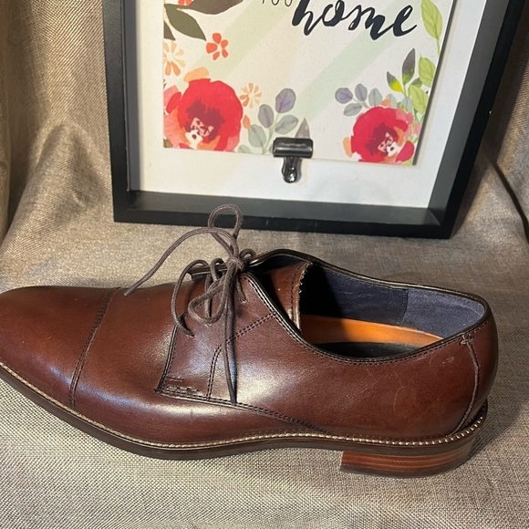 Cole Haan Grand OS Lenox Hill Cap Toe Oxfords Mens Size 8 M Dark Brown main image 5